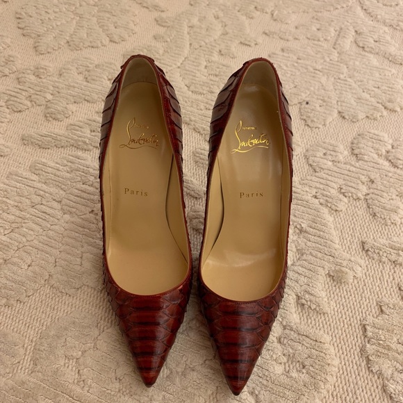 Christian Louboutin Shoes - Christian Louboutin Snake Skin
